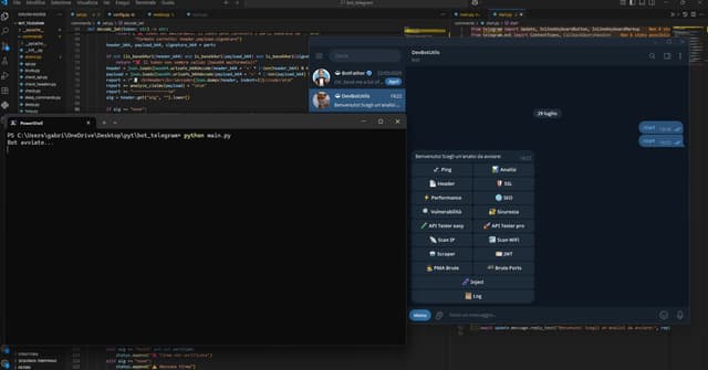 Telegram Bot con pseudo-AI screenshot 1