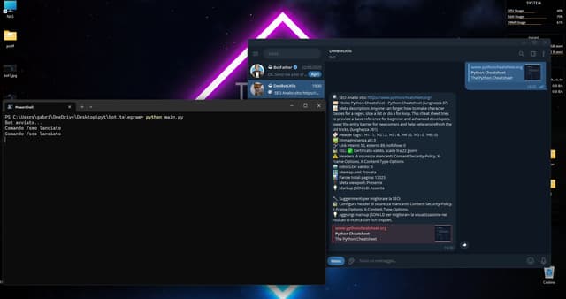 Telegram Bot con pseudo-AI screenshot 3